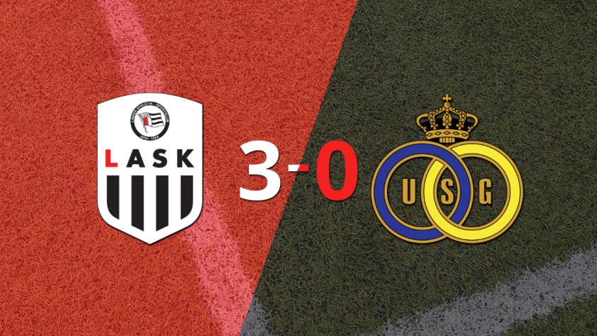 U. Saint-Gilloise se fue goleado 3-0 en su visita a LASK Linz