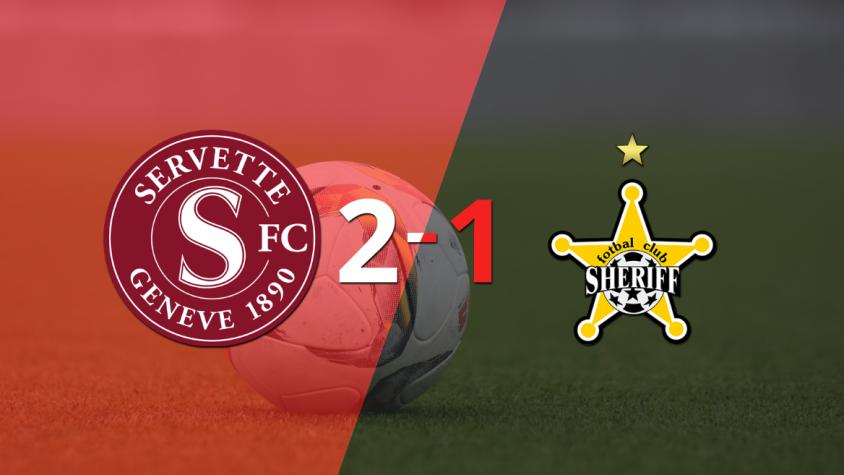 Servette consiguió una victoria en casa por 2 a 1 ante FC Sheriff