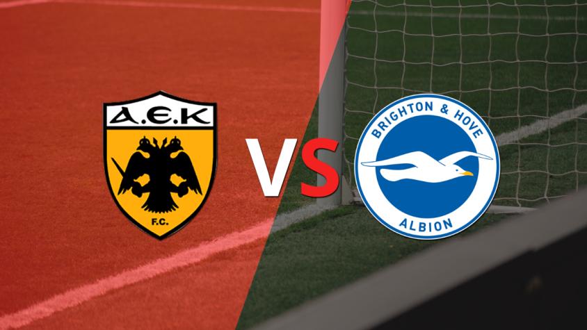 Brighton and Hove se enfrentará a AEK por la fecha 5 del grupo B