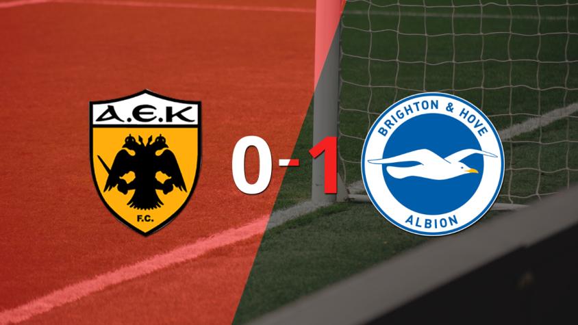 Con lo justo, Brighton and Hove derrotó a AEK en su casa