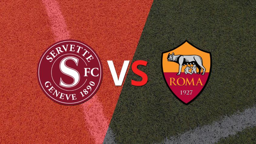 Servette se enfrenta ante la visita Roma por la fecha 5 del grupo G