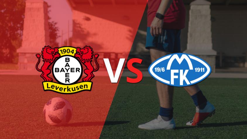 Bayer Leverkusen es superior a Molde y lo vence por 5-1