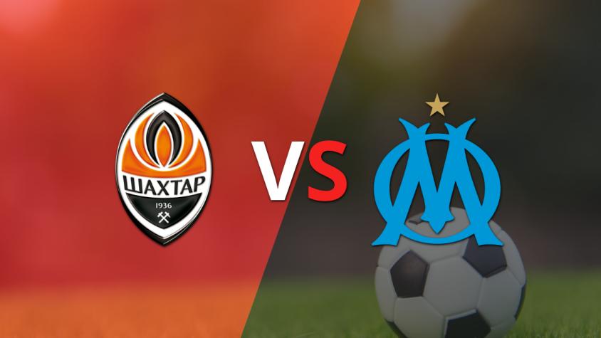 Shakhtar Donetsk y Olympique de Marsella igualan 2 a 2