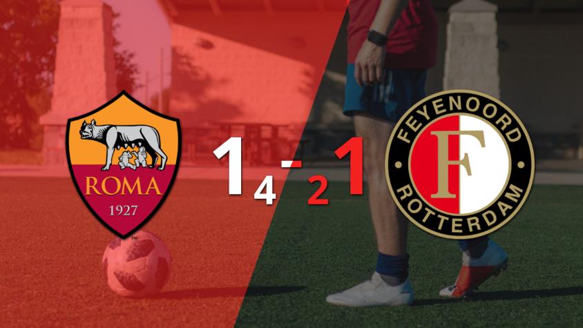 Roma ganó por penales y eliminó a Feyenoord