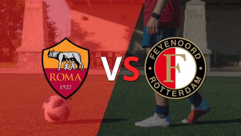 Por la playoff 1, Roma recibirá a Feyenoord