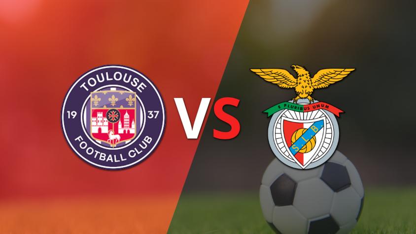 Toulouse y Benfica empatan sin goles en el inicio del segundo tiempo