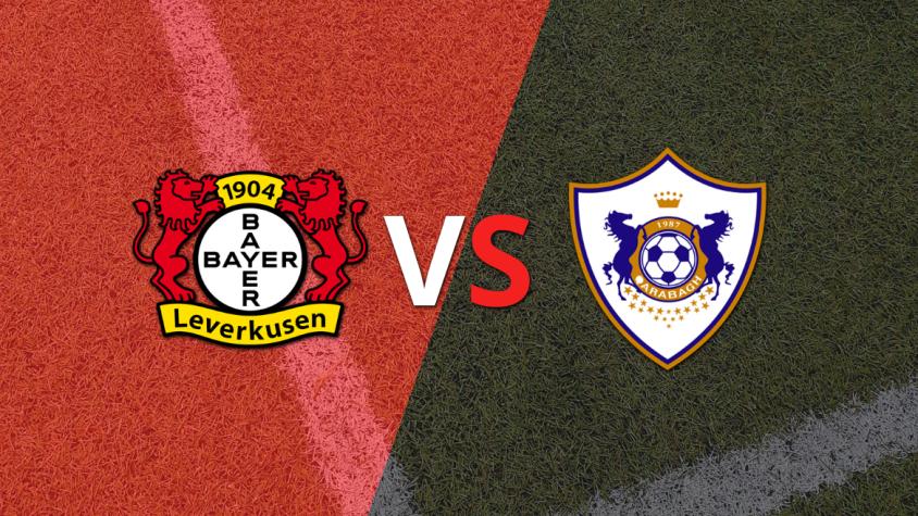 Empate 2 a 2 entre Bayer Leverkusen y Qarabag