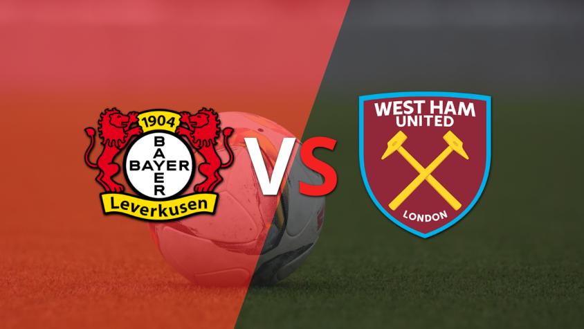 Victoria parcial 2 a 0 de Bayer Leverkusen sobre West Ham United