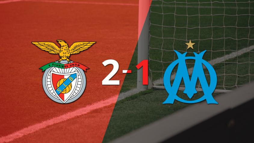Benfica le ganó en la ida a Olympique de Marsella