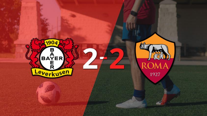 Bayer Leverkusen empató en la vuelta, pero igual es finalista