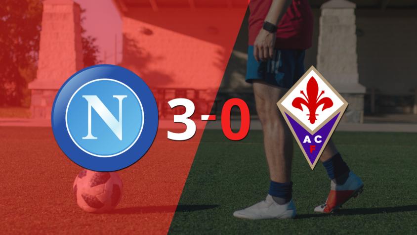 Napoli pasa a la final tras vencer a Fiorentina