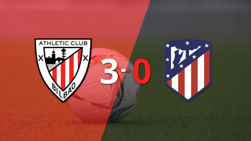 Athletic Bilbao se metió a la final luego de derrotar a Atlético de Madrid