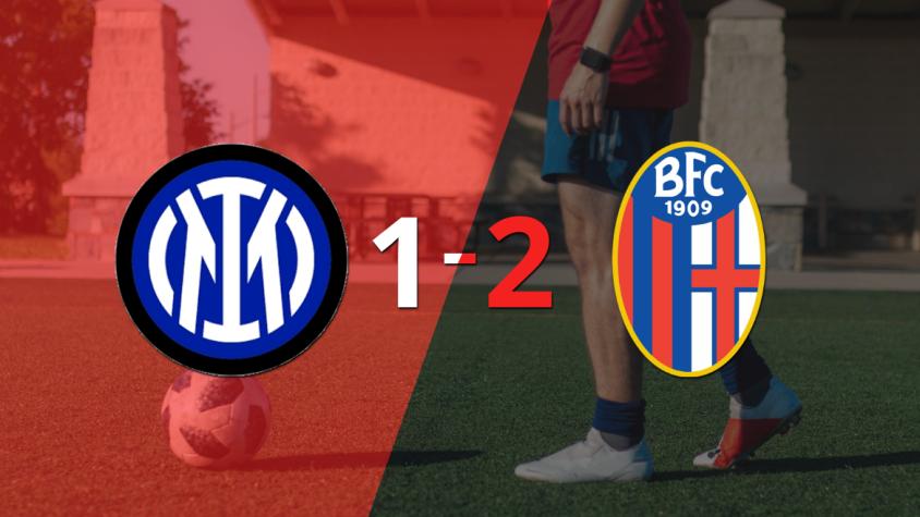 Por una mínima ventaja Bologna se lleva los tres puntos ante Inter