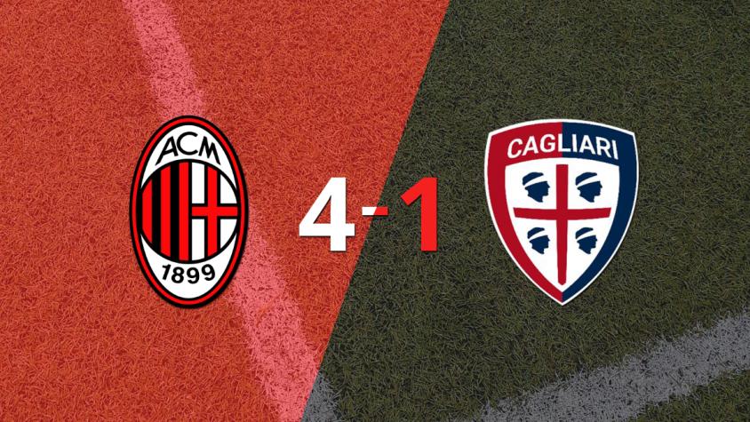Cagliari cayó con Milan y no clasificó a Cuartos de Final