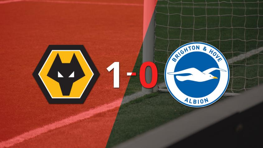 Wolverhampton venció 1-0 a Brighton and Hove y clasificó a Cuartos de Final