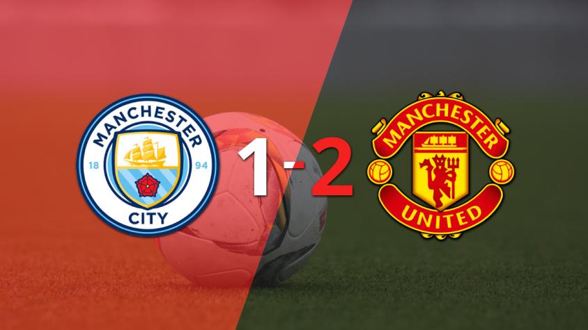 Manchester United le ganó el Derbi de Manchester a Manchester City por 2 a 1