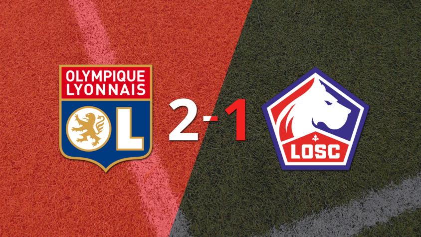 Lille cayó con Olympique Lyon y no clasificó a Cuartos de Final