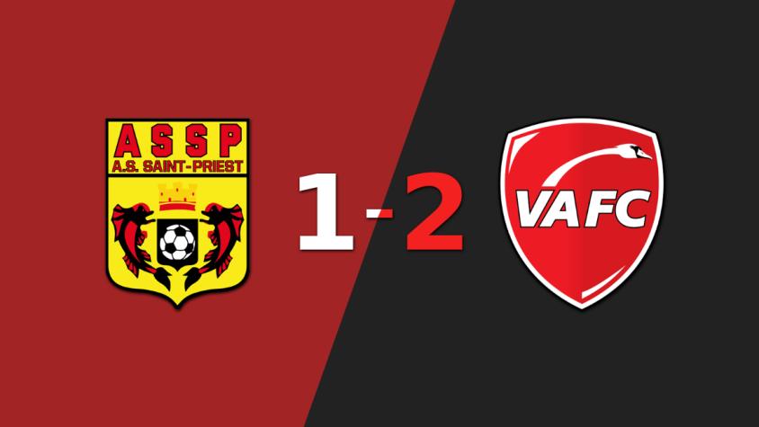 Valenciennes se impuso ante AS Saint-Priest y clasifica a Cuartos de Final