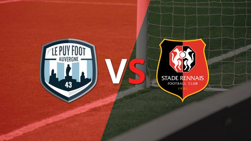 Se enfrentan Le Puy Foot 43 y Stade Rennes por la llave 3