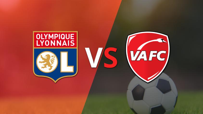 Olympique Lyon y Valenciennes se enfrentan buscando llegar a la final