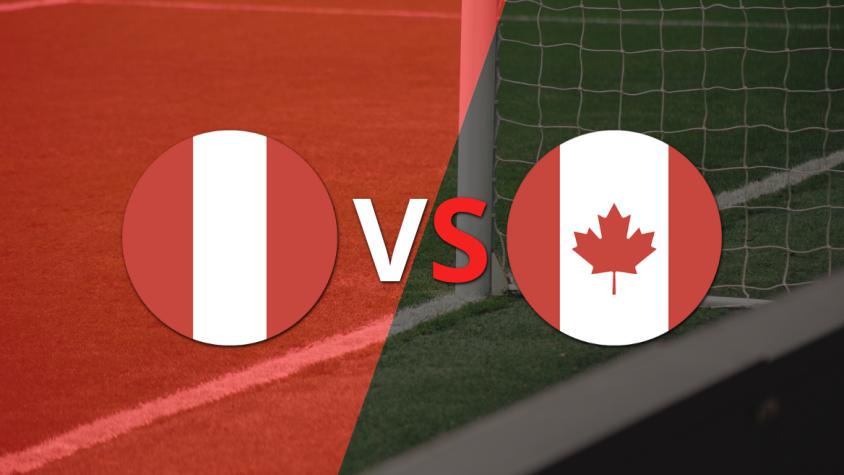 Canadá se impone 1 a 0 ante Perú