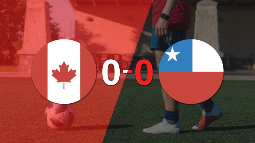 Sin muchas emociones, Canadá y Chile empataron 0-0