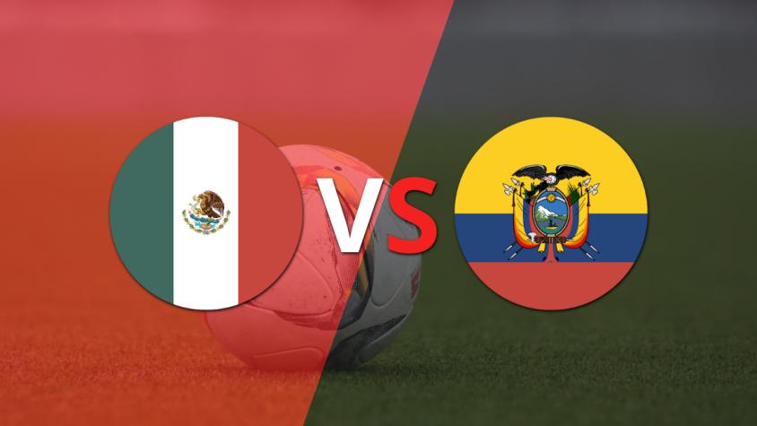 ¡Arranca el segundo tiempo! México y Ecuador empatan sin goles