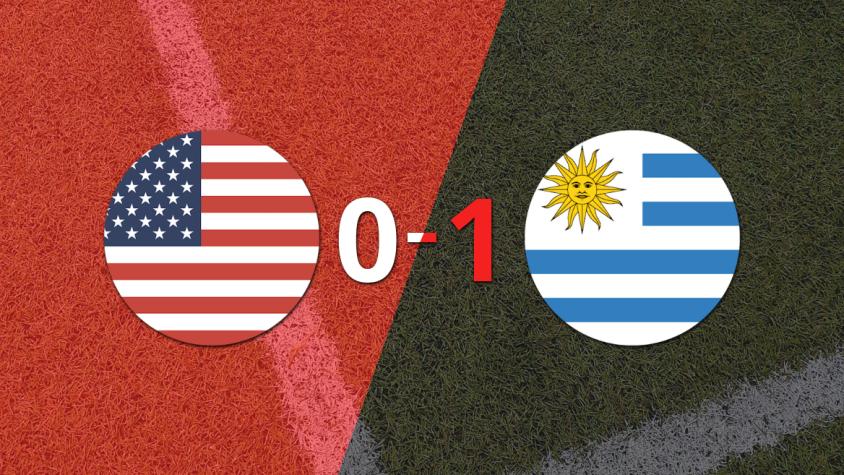 Uruguay ganó por 1-0 a Estados Unidos con el gol de Mathí­as Olivera