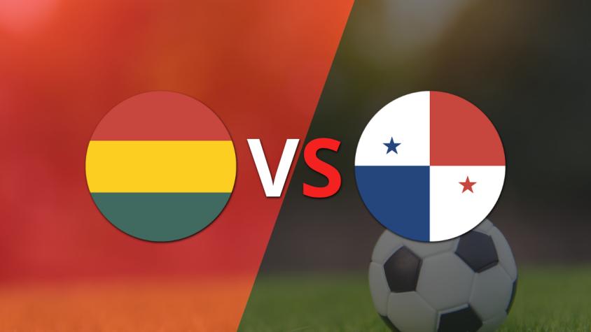 Termina el primer tiempo con una victoria para Panamá vs Bolivia por 1-0