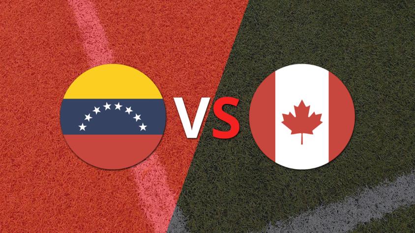 Venezuela logró igualar el marcador ante Canadá