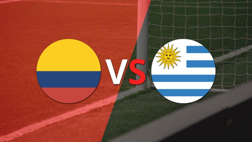 ¡Arranca la etapa complementaria! Colombia lleva la ventaja con un marcador 1-0 sobre Uruguay