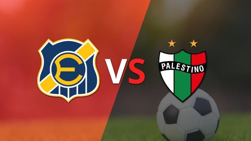 Everton y Palestino empatan sin goles en el inicio del segundo tiempo