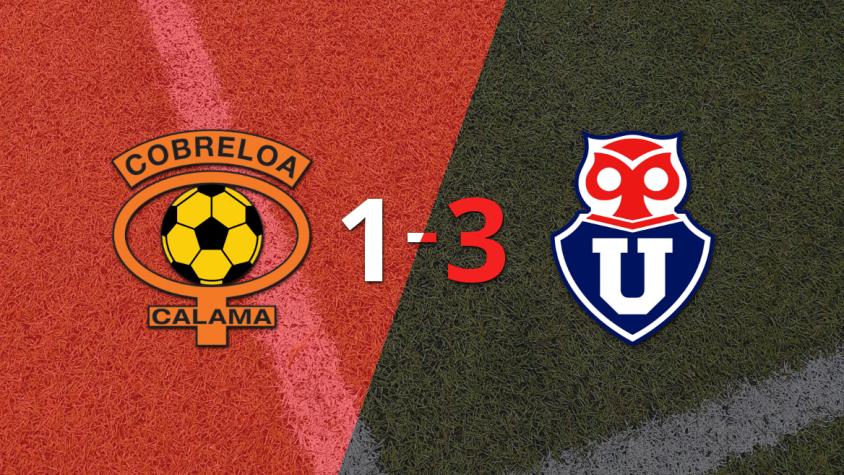 Universidad de Chile dejó su marca al vencer a Cobreloa con un contundente 3 a 1