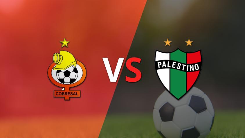 Palestino le está ganando a Cobresal en el Estadio más grande del Mundo