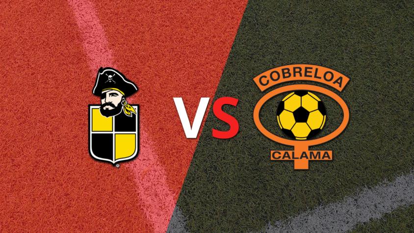 Arranca el segundo tiempo del empate entre Coquimbo Unido y Cobreloa