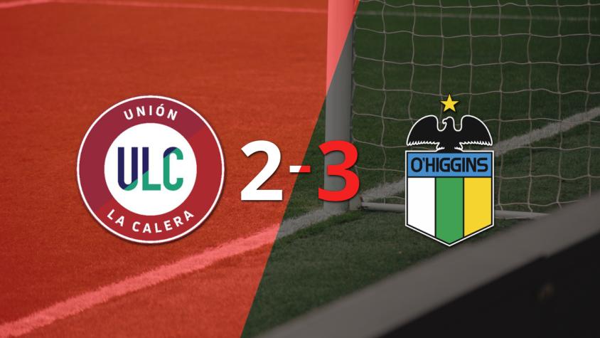 ¡Partidazo! O'Higgins le ganó 3-2 a U. La Calera