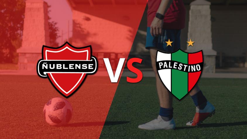 Palestino se lleva la victoria parcial 2-0 sobre Ñublense