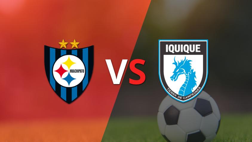 Huachipato le está ganando a Deportes Iquique en el estadio Huachipato-CAP Acero