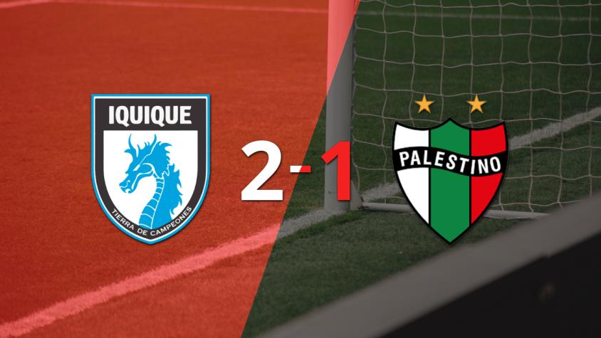 Deportes Iquique logró una victoria como anfitrión por 2 a 1 frente a Palestino