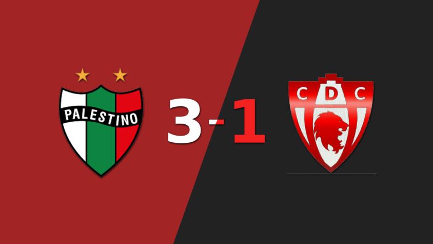 Sin muchas complicaciones, Palestino venció 3-1 a D. Copiapó