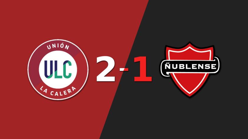 U. La Calera se lo dio vuelta a Ñublense y le ganó 2 a 1