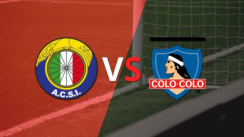 Comienza el partido entre Audax Italiano y Colo Colo en el estadio Bicentenario Municipal de La Florida