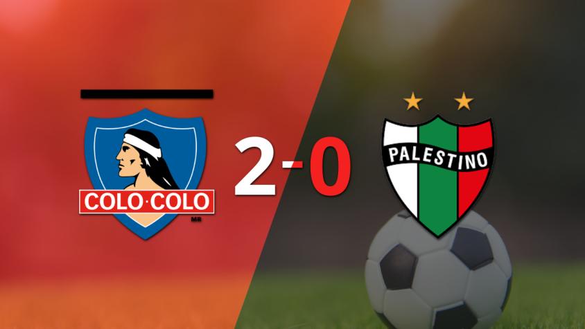 Colo Colo dominó a Palestino con un 2-0 en un partido electrizante