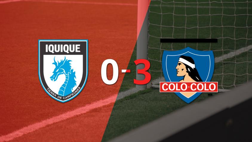 Deportes Iquique cae goleado por 3 a 0 ante Colo Colo en un vibrante encuentro