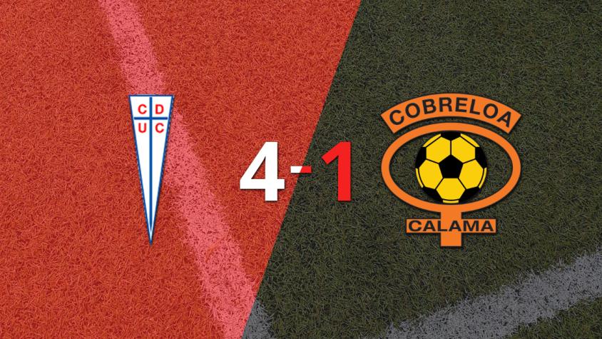 U. Católica remonta y golea 4-1 a Cobreloa en un festival de fútbol
