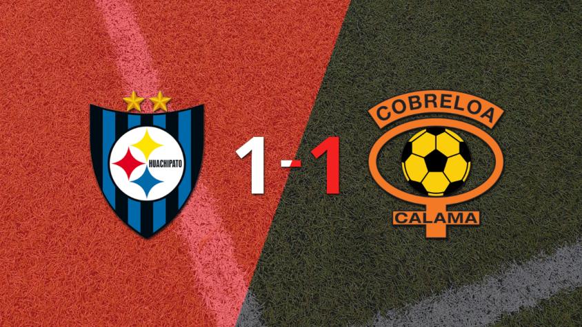 Huachipato y Cobreloa empataron 1 a 1