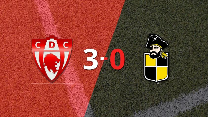 D. Copiapó liquidó con una goleada a Coquimbo Unido por 3 a 0