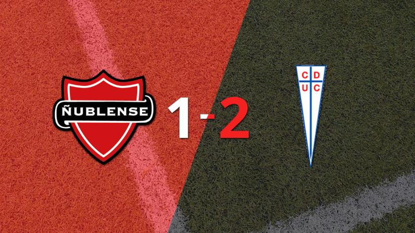 Ñublense sufrió una amarga derrota ante U. Católica, cayendo por 2 a 1 con un gol agónico