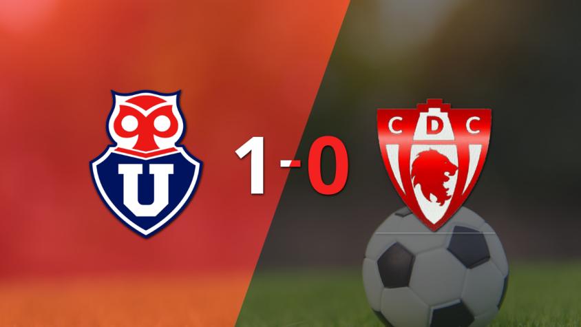 Con gol agónico de Franco Calderón, Universidad de Chile le ganó a D. Copiapó por 1 a 0
