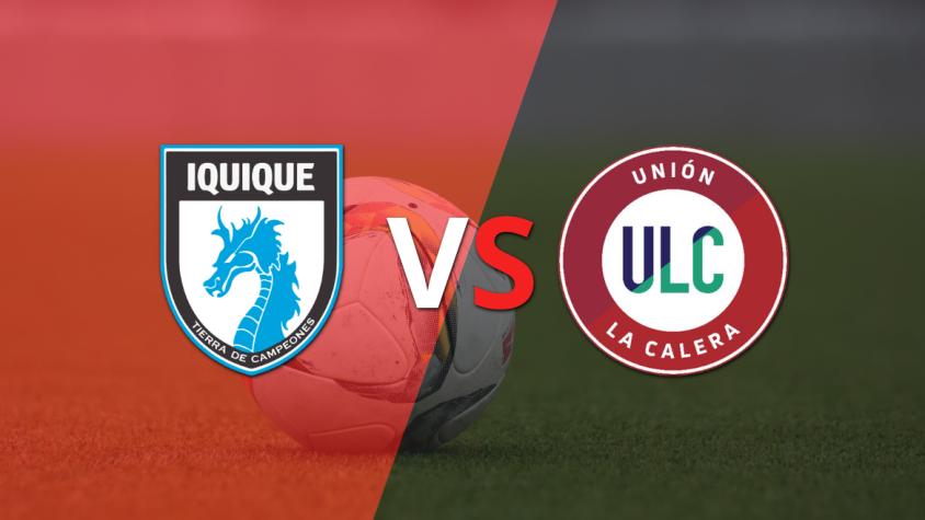 Comienza el segundo tiempo del empate entre Deportes Iquique y U. La Calera